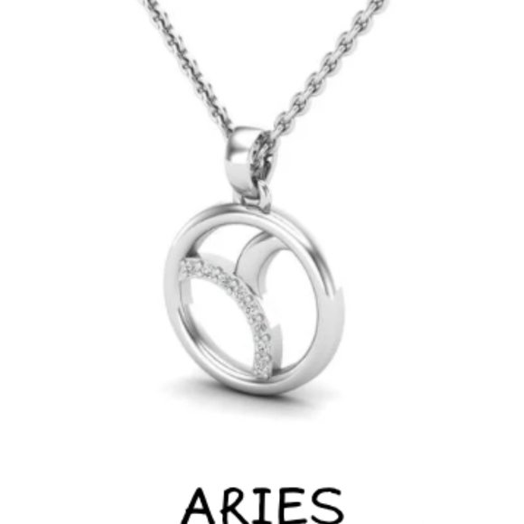 NWT Zodiac Medallion Necklace - 925 Sterling Silver - Picture 10 of 12